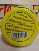 Crema Deodorante deporte sin fragancia 100% dominicano (20gr ) /Deodorante en cream uit dominicaanse Rep. (20gr)