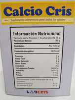calcio sabor a naranja 80g
/sinaasappelsmaak calcium 80g