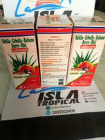 Jarabe de sabila-Cebolla- Rabano- Berro- Miel (240ml) 100%dominicano/natuurlijke aloë vera siroop - ui - radijs - waterkers - honing (240ml) uit dominicaanse rep.