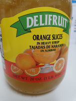 Delifruit Tajadas de naranja en almibar (566.g) 100%dominicano 
/ Delifruit Sinaasappelschijfjes op siroop (566.g) 100% Dominicaans