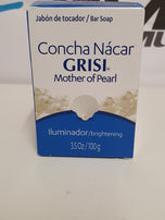 Jabon de tocador Concha Nácar Grisi /Bar Soap Mother of pearl (100g.)