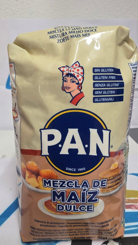 PAN mezcla de maiz dulce  (500g)