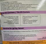 Keratinex Crema alisadora 100%dominicana 1 kit regular