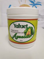 Tratamiento Acondicionador de Aguacate marca Yaluet 8oz. / /Yaluet Avocado Conditionerende behandeling 8oz.