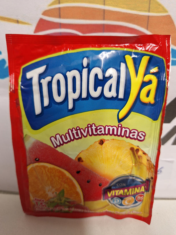Tropical ya multivitaminas sobre de jugo 100%dominicano (20gr) / Tropical ya multivitamina poeder jus.