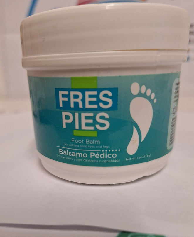 Fres pies bálsamo para los pies refrescante (114g) foot balm uit dominicaanse Rep.