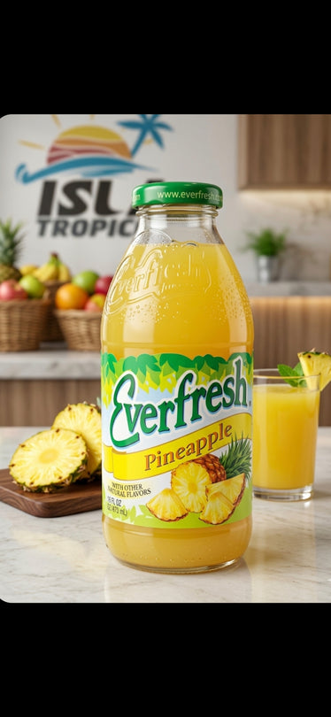 Everfresh concentrate Juice pineapple (473ml) //ananas juice (473ml) jugo de piña concentrado  🍍