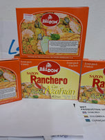 Sazon Ranchero baldom con azafrán peso netto (72gr) 100%dominicano