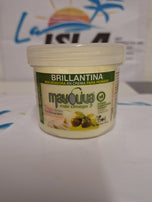 Brillantina mayoliva (137gr) moldeadora en crema para peinar 100%Dominicano/ glittervormende crème voor styling 100% uit dominicaanse Rep. (137gr)