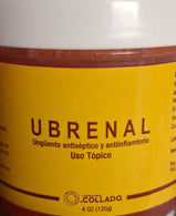 UBRENAL ungüento antiséptico y antiinflamatorio uso tipico (120g) grande UBRENAL antiseptische en ontstekingsremmende zalf typisch gebruik (120 g) groot