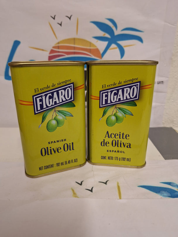 Figaro aceite de oliva ( el de siempre tipico en RD (175gr.) 192ml / Figaro olive oile (175gr)