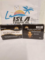 Jabon organico negro Afric. (100gr) organic zeep uit dominicaanse Rep.