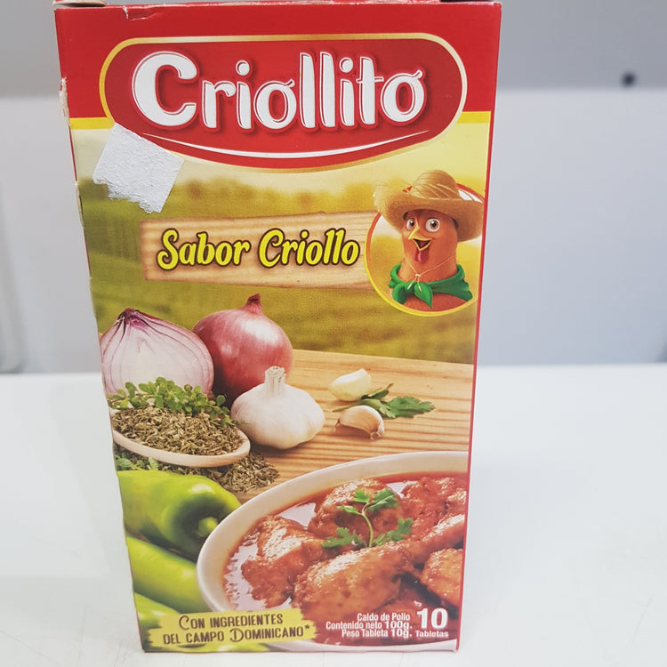 CRIOLLITO CALDO DE POLLO /KIP  BOULLION (netto100gr.👍)