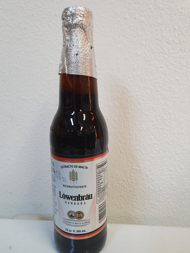 LÖWENBRÄU EXTRACTO DE MALTA (355ML.)👍 malta alemana dominicana 100%