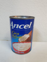 ANCEL COCO RAYADO EN ALMIBAR/GRATED COCONUT IN HEAVY SYRUP (482gr.)👍